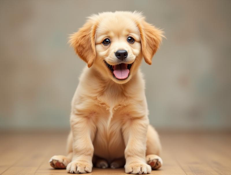 Cute pets participating in a photo contest